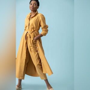 Lilla P 🌷Mustard Shirt Dress